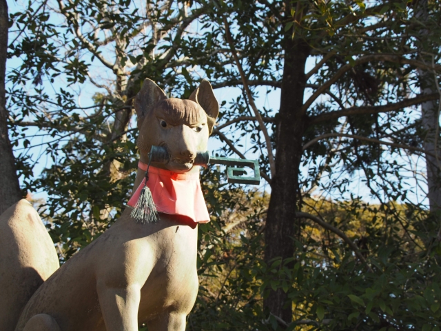 稲荷神社のきつね